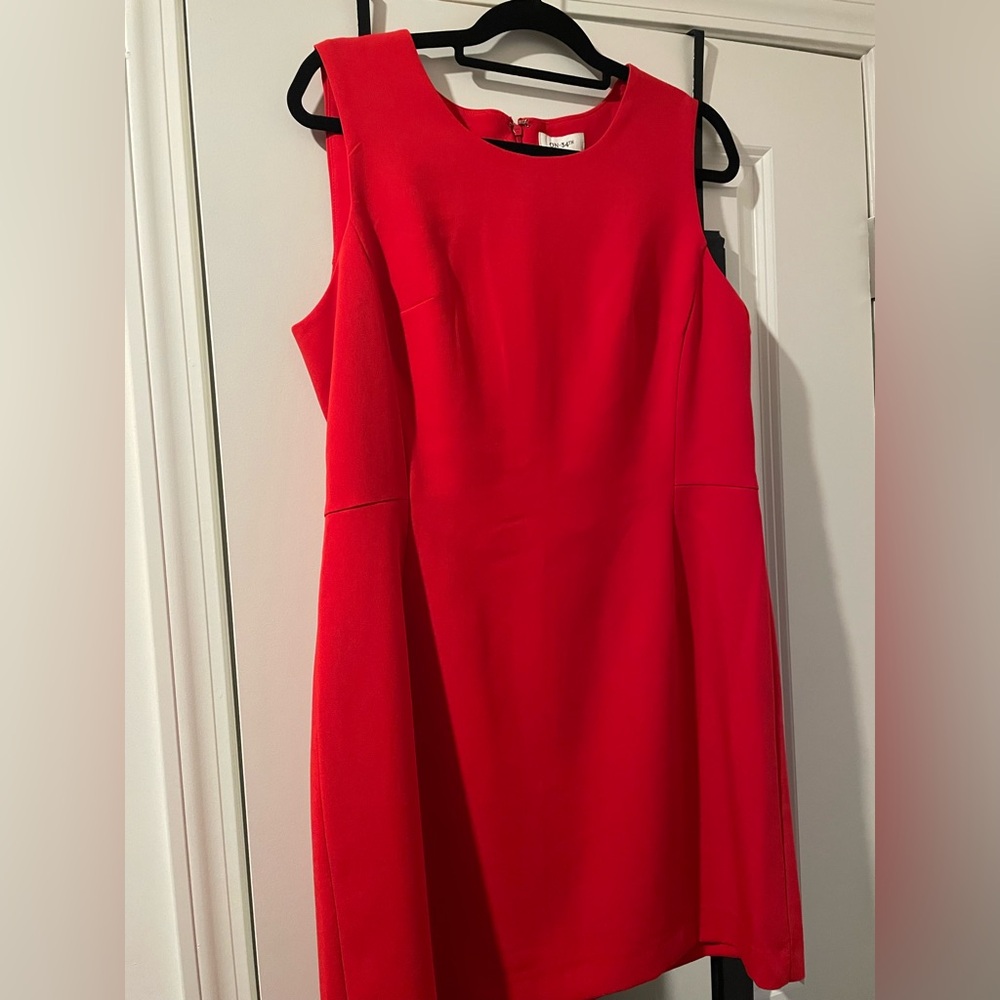 Chic Red Midi Dress